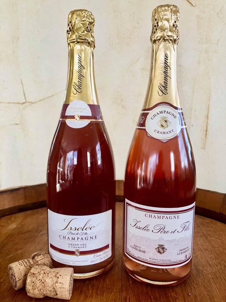 Champagne rosé Épernay