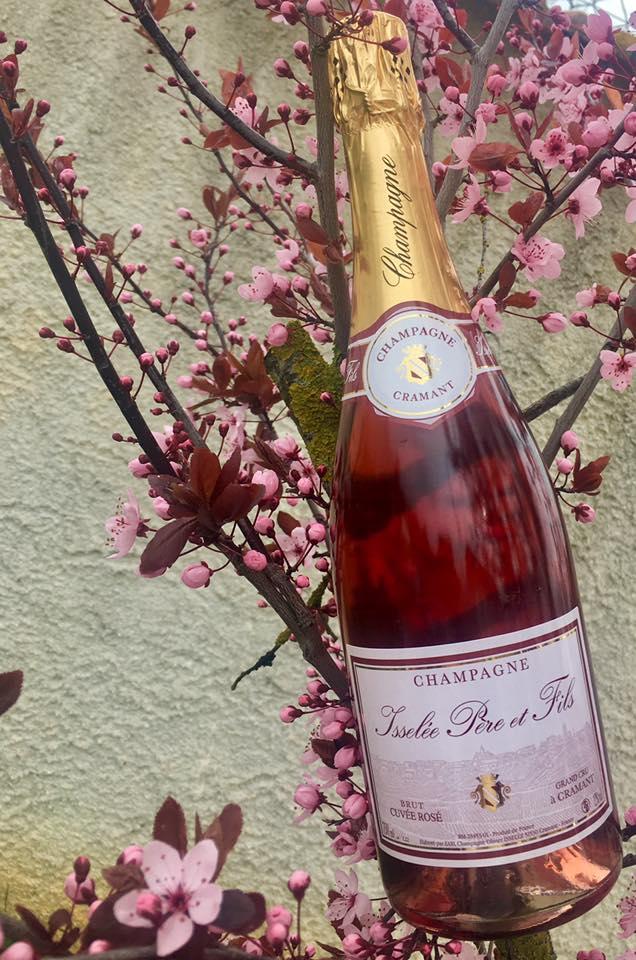Champagne rosé Cramant